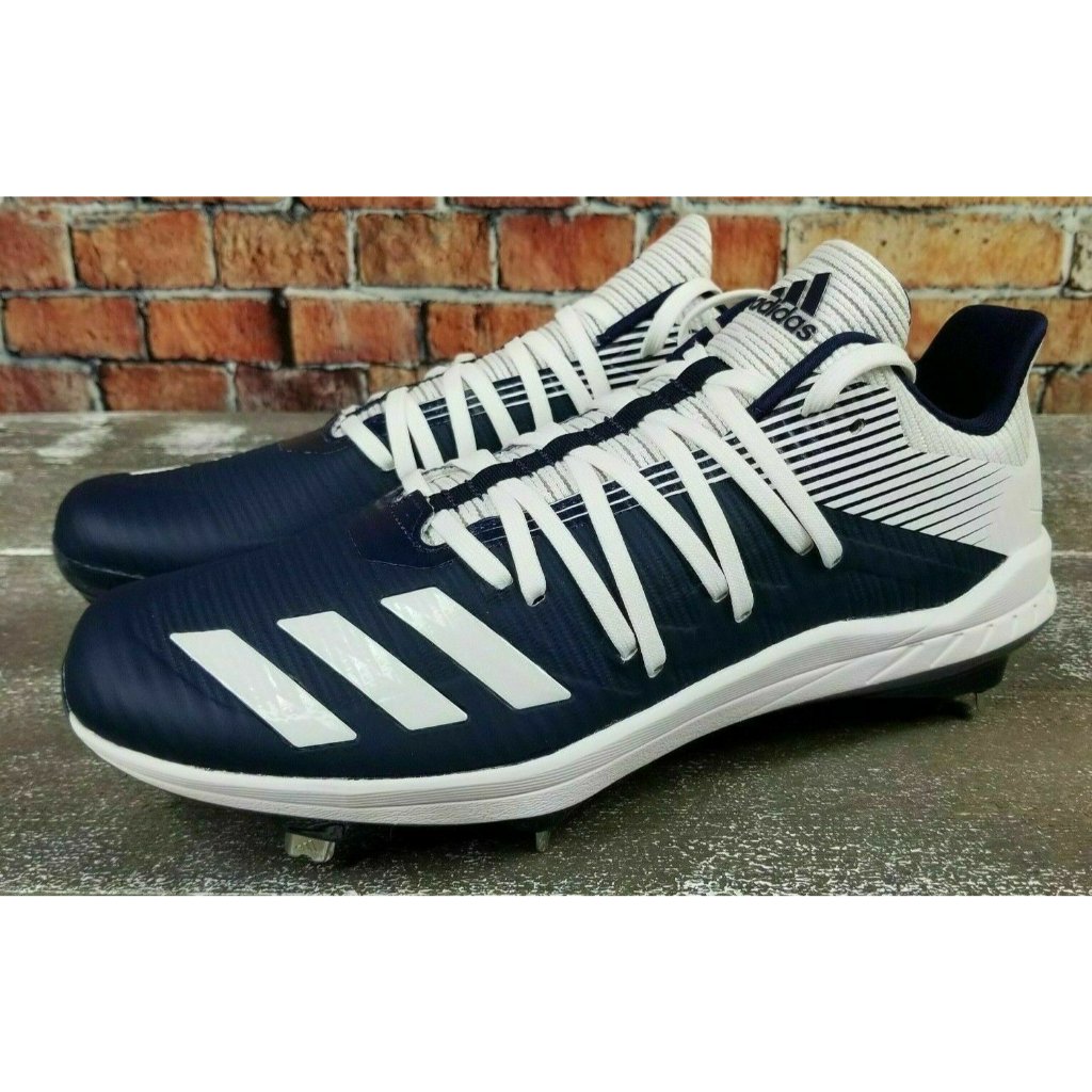Adidas Afterburner 6 Metal Baseball Cleats Blue